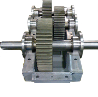 Gear-box split